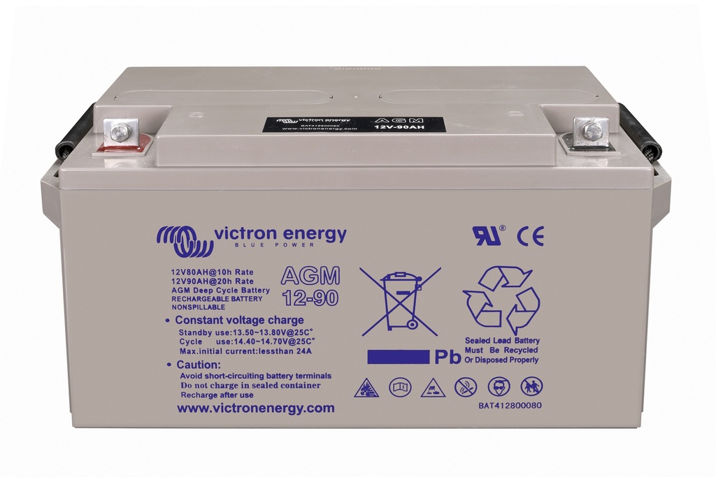 VICTRON - 12V/220Ah AGM Deep Cycle Batt. (M8)