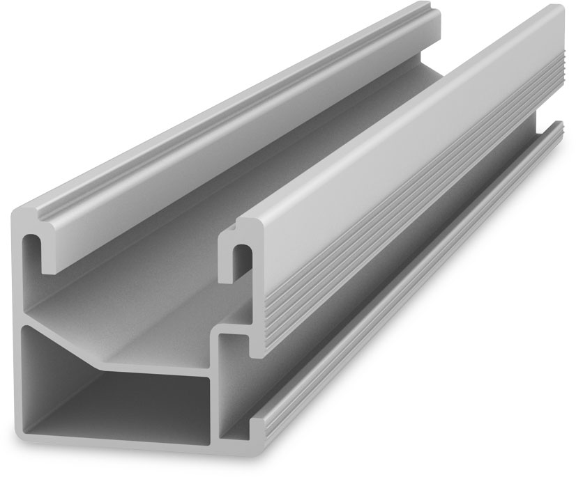 K2 Rail de montage Single Rail 3,65 m
