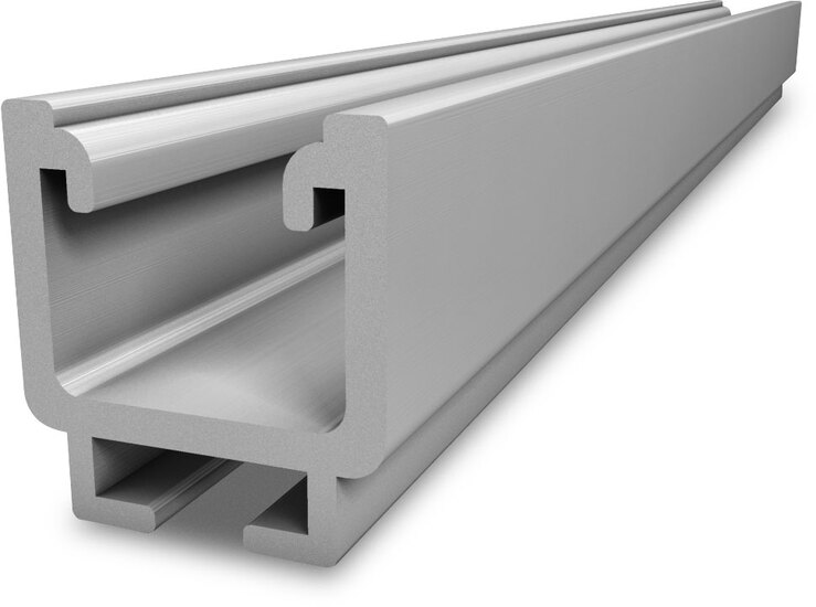 K2 - Rail de montage SOLIDRAIL Light - Long = 2,50m (copie)