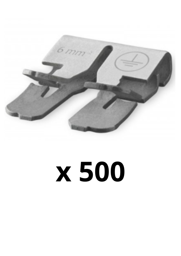 ARAYMOND - Carton de 500 clips de mise à la terre Rayvolt