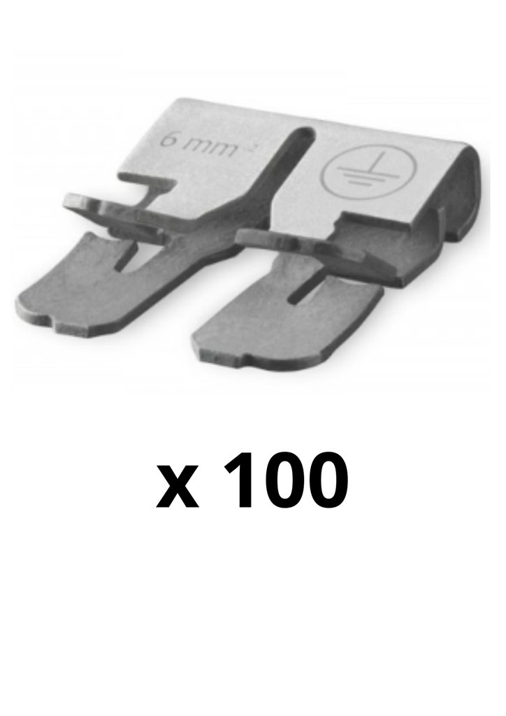 ARAYMOND - Sachet de 100 clips de mise à la terre Rayvolt