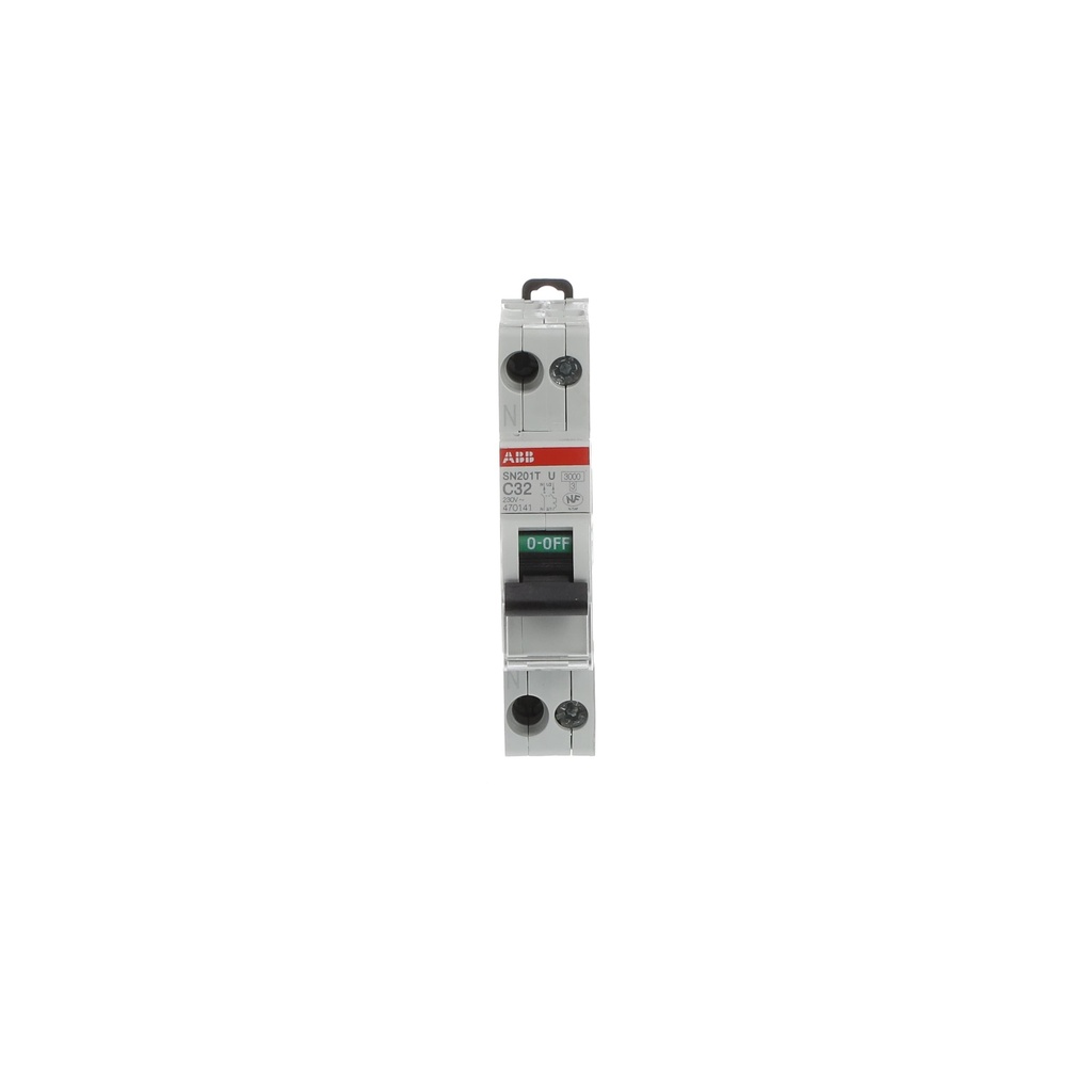 TECHNIDEAL - DISJONCTEUR 32A MONO - PUISSANCE JUSQU'A 6KVA - NF C15-100