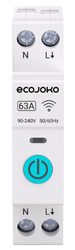 ECOJOKO - Contacteur intelligent avec mesure de consommation et production solaire. Pilotage du chauffe-eau - Mesure de la production des panneaux solaires.