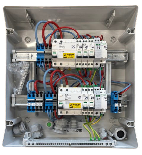 RI2E - COFFRET AC BACK UP MONOPHASÉ DE 6 A 8KW - TYPE B