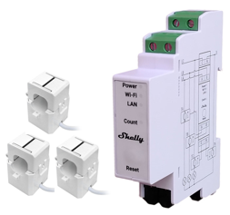 SHELLY Pro 3EM 120A + 3 x TC - Éligible TVA 5.5%
