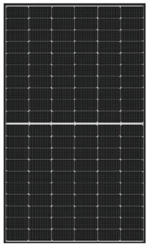 LONGI SOLAR Module 375Wc - Mono - 120 1/2 cellules PERC - 1500 Vdc - Cadre noir - Tedlar blanc - Dimensions 1755 x 1038 x 30 mm - Garantie 12 ans