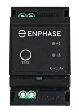 ENPHASE - QRELAY Monophasé - Jusqu’à 12 micro onduleurs Enphase IQ8+ ou 11 micro onduleurs Enphase IQ8M par Q-Relay.