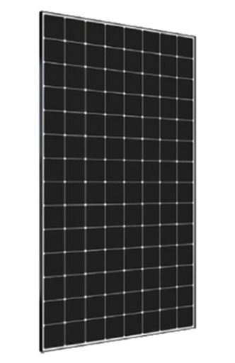 SUNPOWER - Module MAX3 430Wc - Cadre noir - Fond blanc - Dimensions 1812 x 1046 x 40 mm