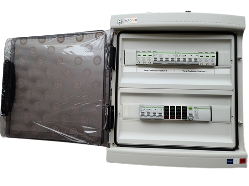 MADEnR - Coffret de protection AC/DC jusqu'à 9kWc triphasé - 1000v - Parafoudre AC/DC - 2 MPPT