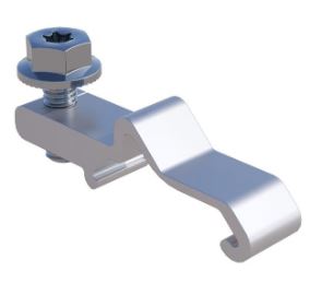 ESDEC - ClickFit EVO - MLPE Clip METAL Poids lourd pour câble optimiseur sur rail de montage