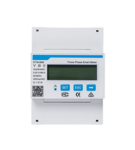 SUNGROW - 3 phase Meter - DTSU666 (80A)