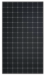 2ND CHOIX - SUNPOWER - Module MAX3 425Wc - Cadre noir - Fond blanc - Dimensions 1812 x 1046 x 40 mm