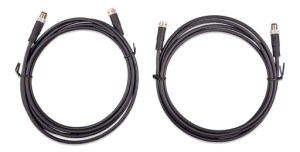 VICTRON - M8 circular connector Male/Female 3 pole cable 3m (bag of 2)