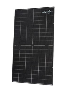 MYLIGHT150 - Module mylight150 - Quartz 500Wc hétérojonction - Bi-verre bifacial - Cadre noir - 1960x1134x30 mm - 108 hétérojonction monocristallin - Connecteur Staubli EVO2 - Garantie 30 ans produit et performance.
