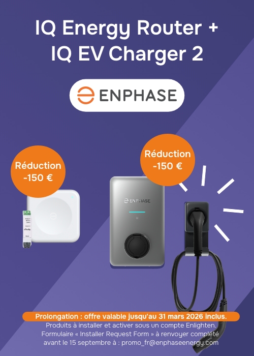 PROMO enphase borne et router