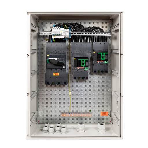 MADEnR - Coffret de protection AC pour un onduleur de 125kW triphasé