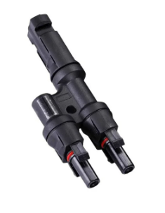 STÄUBLI - Connecteur “Y” Multi Contact MC4 (+) Broche de dérivation PV-AZS4 - IP67 - Max 30APour une connexion en parallèle ou en série-parallèle de panneau PV