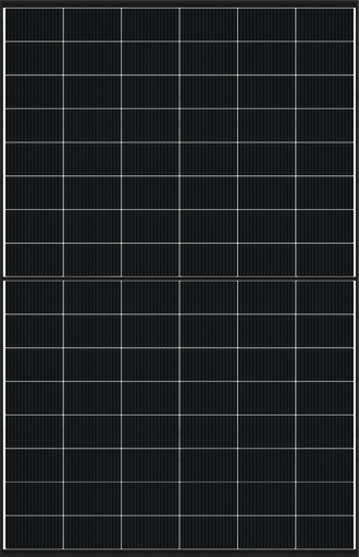 DMEGC - Module N-TYPE Bi-Facial 460Wc - Bi-verre - PPE2 V1 450kg CO2eq/kWc - Cadre noir - Fond Transparent - 96 cellules G12RT - Dimensions 1762 x 1134 x 30 mm - Connecteur MC4 Evo 2 1500V.
