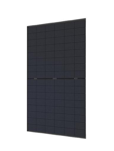 TCL - Module N-TYPE Bi-Facial 455Wc - PPE2 V1 500kg CO2eq/kWc - Bi-verre Transparent - Cadre noir - Dimensions 1762 x 1134 x 30 mm - Connecteur MC4 Evo 2 1500V - Garantie 25 ans