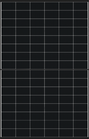 DMEGC - Module N-TYPE Bi-Facial 460Wc - Bi-verre - PPE2 V1 450kg CO2eq/kWc - Cadre noir - Fond Transparent - 96 cellules G12RT - Dimensions 1762 x 1134 x 30 mm - Connecteur MC4 Evo 2 1500V.