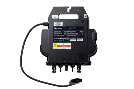 APSYSTEMS - Micro-onduleur DS3H-EU monophasé (960VA) Garantie 10 ans avec passerelle ECU - 5 DS3 maximum par string