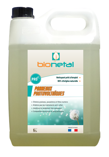 odoo_82284_512.jpg BIONETAL - Nettoyant professionnel pour panneaux solaires - Bidon de 5L