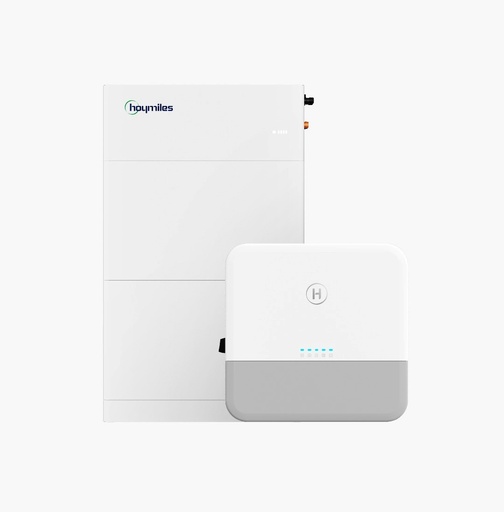 HOYMILES - PACK ONDULEUR HIS-6L-G3 + BATTERIE LB-10S-G2 - 10.24kWh + BMS + SUPPORT SOL