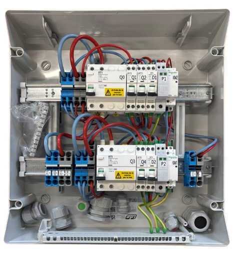 RI2E - COFFRET AC BACK UP MONOPHASÉ DE 3 A 5KW - TYPE B