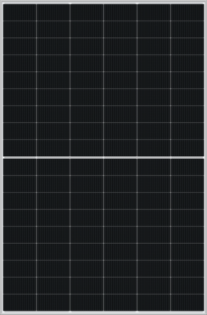 DMEGC - Module Léger 455Wc - N-TYPE - Bilan carbone PPE2 - Mono-verre 1,6mm - Cadre noir - Fond blanc - 108 cellules - Dimensions 1762 x 1134 x 30 mm - Connecteur MC4 Evo 2 1500V