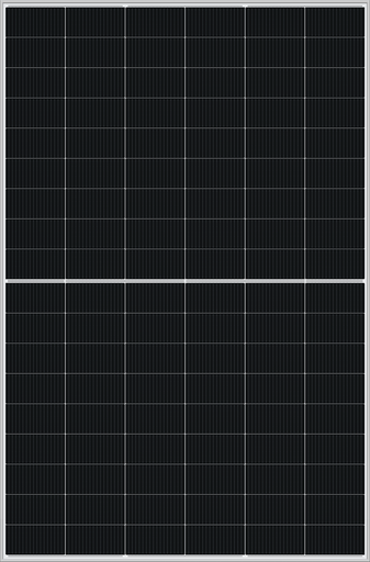 DMEGC - Module Léger 455Wc - N-TYPE - Bilan carbone PPE2 - Mono-verre 1,6mm - Cadre noir - Fond blanc - 108 cellules - Dimensions 1762 x 1134 x 30 mm - Connecteur MC4 Evo 2 1500V